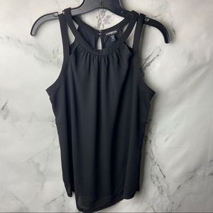 Express High Neck Two strap tank top